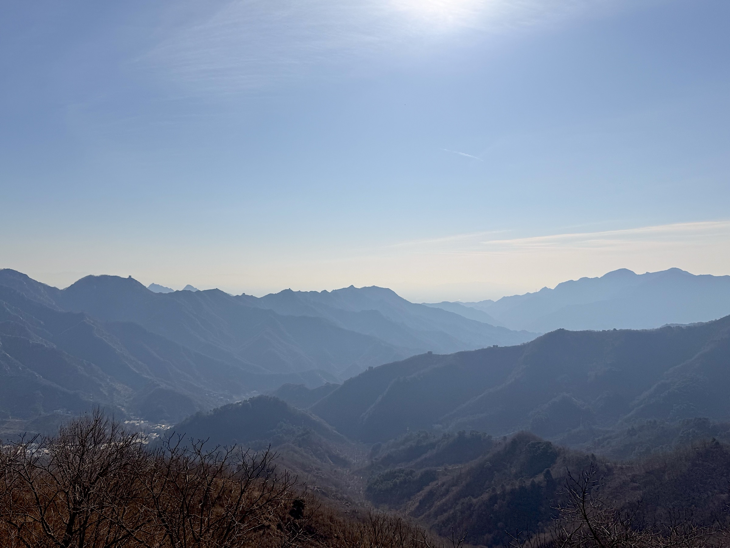 Die Mauer am fernen Horizont