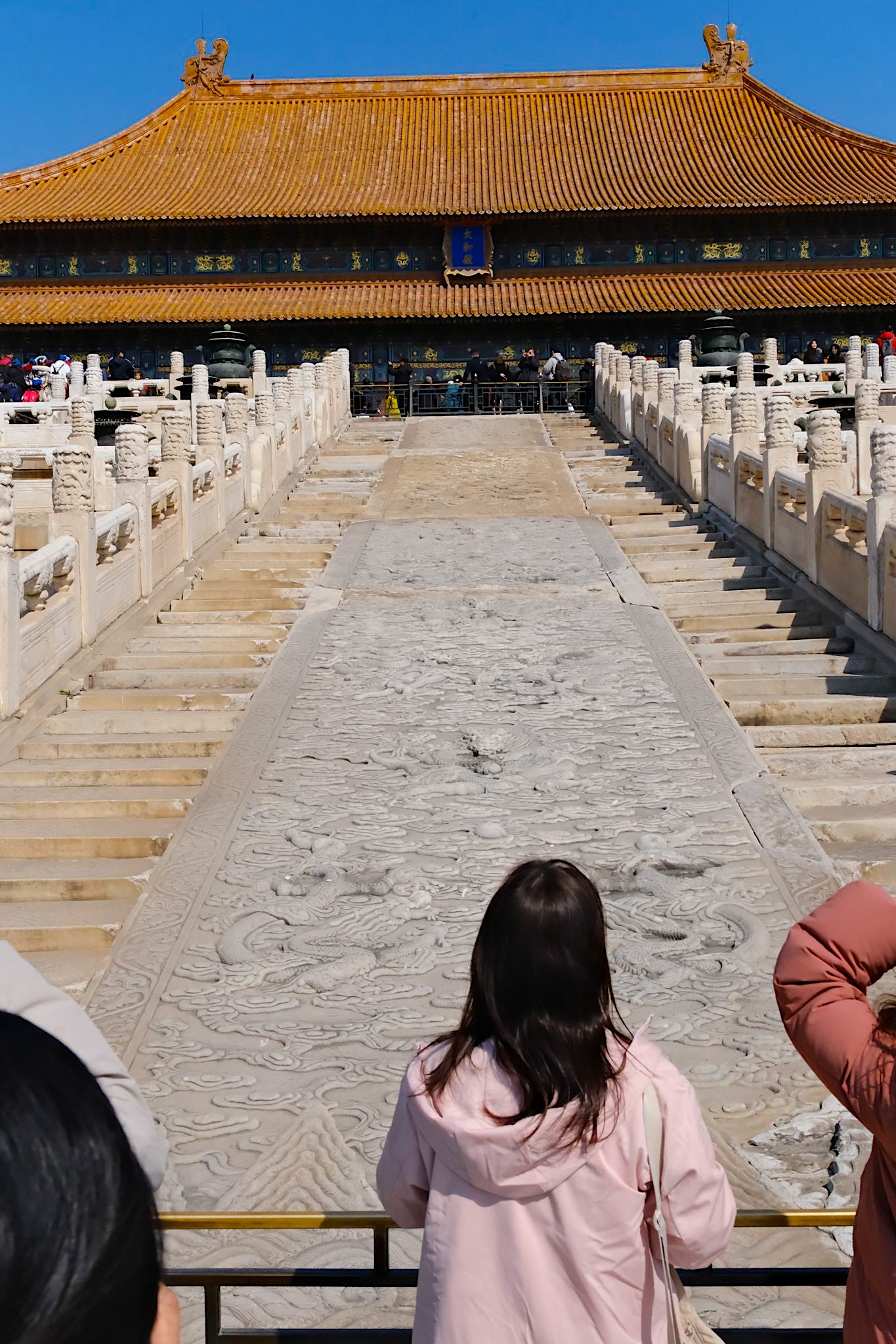 Kaiserlicher Aufgang — nur der Kaiser durfte ihn betreten